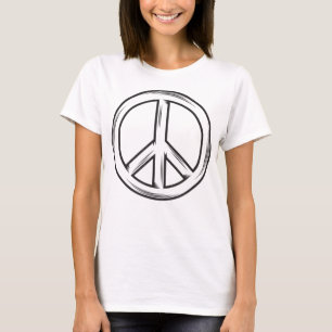 Peace Sign Fingers T-Shirt Peace Sign Hand Shirt