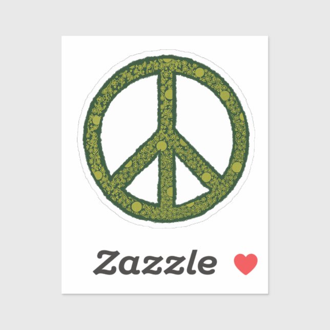peace sign green (Sheet)