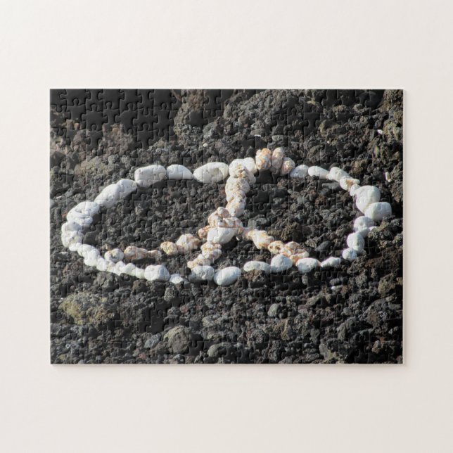 Peace Sign Jigsaw Puzzle (Horizontal)