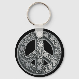 Peace Sign Keychain