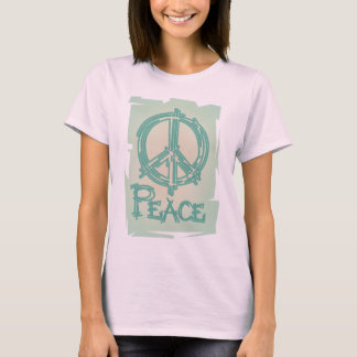 Peace Sign Ladies Long Sleeve Shirt