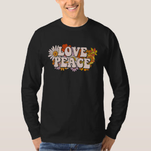 PEACE SIGN LOVE 60s 70s Tie Die Hippie Costume 1 T-Shirt