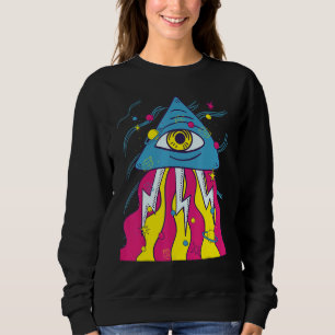 Peace Sign Love  60s 70s Tie Dye Hippie Costume    Sweatshirt