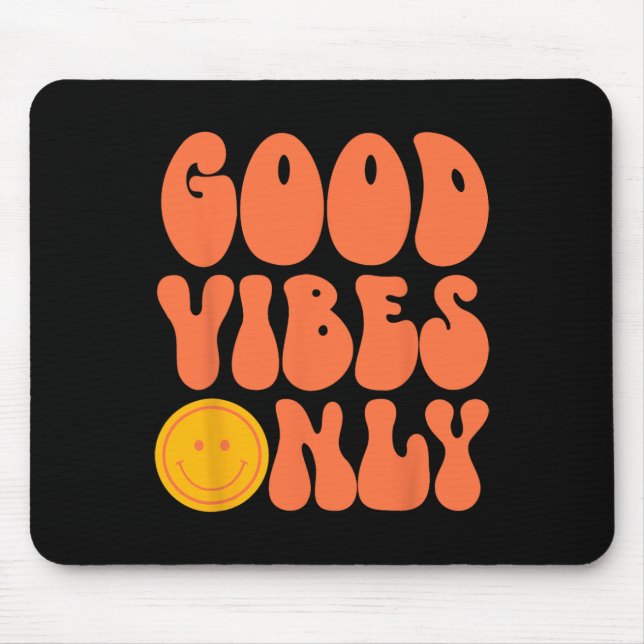PEACE SIGN LOVE 60s 70s Tie Dye Hippie Halloween C Mouse Pad (Front)