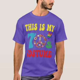 PEACE SIGN LOVE 60s 70sie Hippie Halloween friends T-Shirt