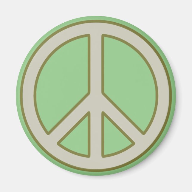 Peace Sign Magnet (Front)