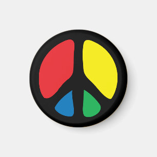 Peace Sign Magnet