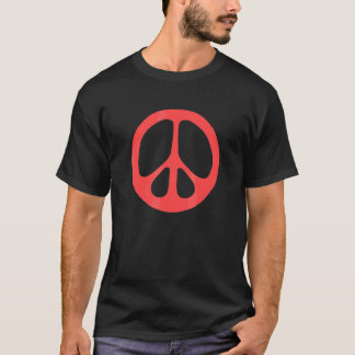 Peace Sign Minimalist Simple Sixties  60s Retro 8 T-Shirt