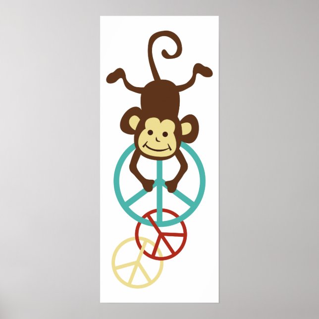 Peace Sign Monkeys (Front)