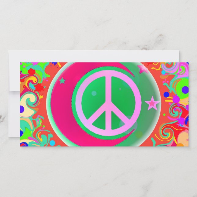 Peace Sign, Moon, Stars & Everything (Front)