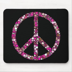 Peace Sign Mouse Pad