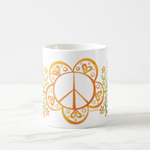 PEACE sign MUG