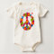 Peace Sign Organic Baby