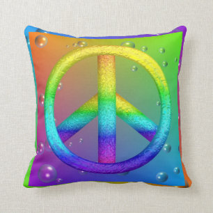 Peace Sign Pillow