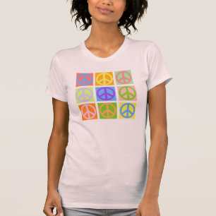 Peace Sign Pink T-Shirt  - MORE Colours Available