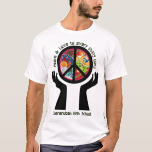 Peace Sign Polo- SHS Go Green T-Shirt