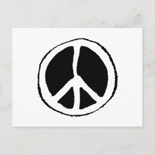 Peace Sign Postcard