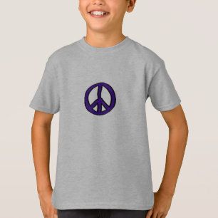 Peace Sign Purple mini - T-Shirt