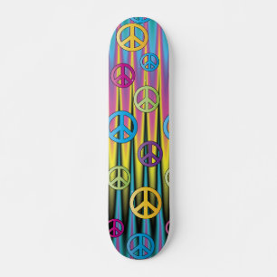 Peace Sign Skate Skateboard