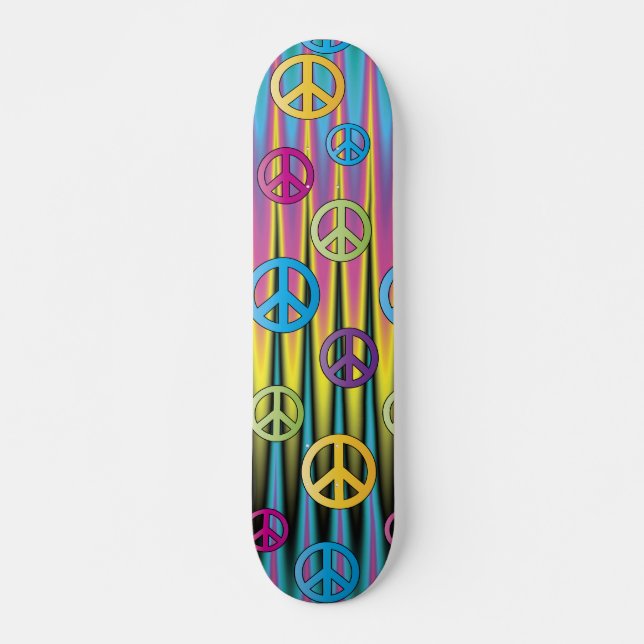 Peace Sign Skateboard (Front)