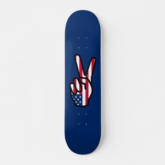 Peace Sign Skateboard (Front)