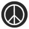 Peace sign sticker