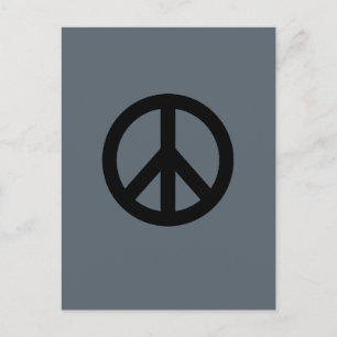 Peace Sign Symbol Postcard