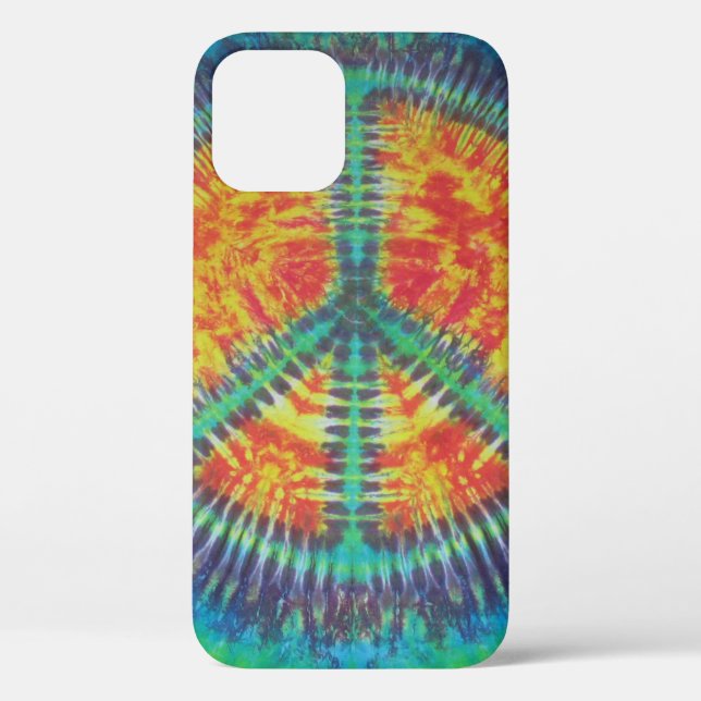 Peace Sign Tie Dye Case-Mate iPhone Case (Back)
