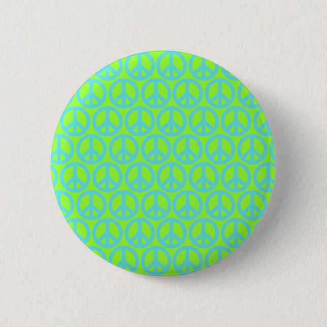 Peace Signs 6 Cm Round Badge (Front)
