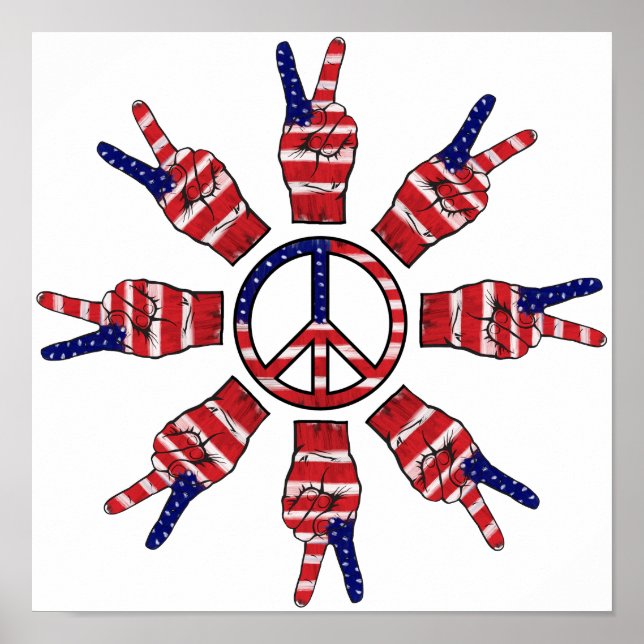 Peace Signs Sun (Front)