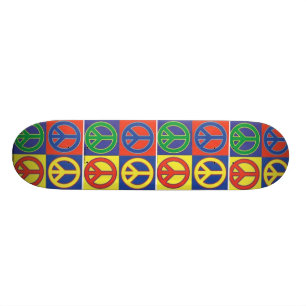 peace skateboard