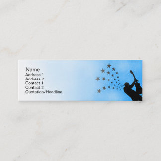 Peace  - Skinny Mini Business Card
