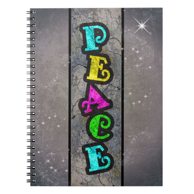 Peace Spiral Notebook (Front)