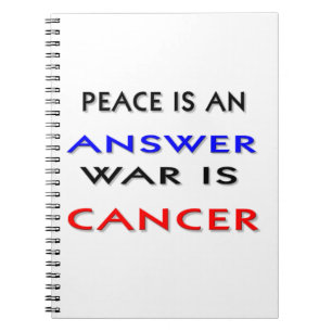 Peace Spiral Notebook