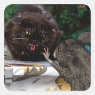 Peace ! square sticker