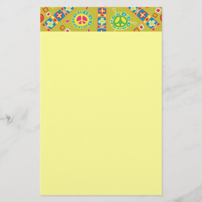Peace Stationery (Front)