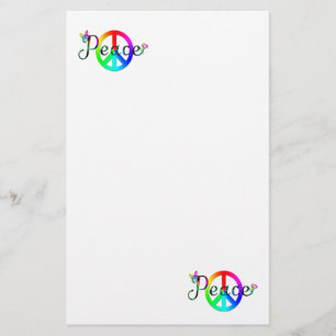 Peace Stationery