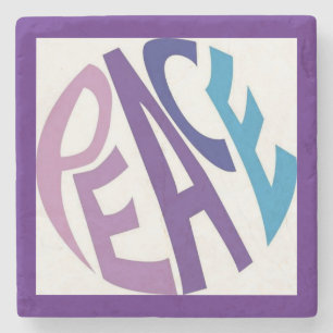 PEACE STONE COASTER