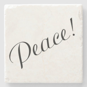 PEACE STONE COASTER