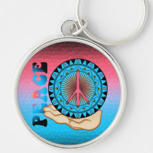 Peace ~ Sun Key Ring