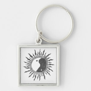 Peace Sun Key Ring