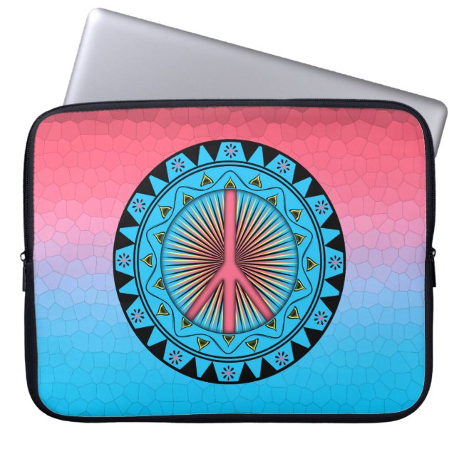 Peace ~ Sun Laptop Sleeve (Front)