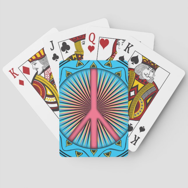 Peace ~ Sun Playing Cards (Back)