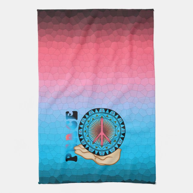 Peace ~ Sun Tea Towel (Vertical)