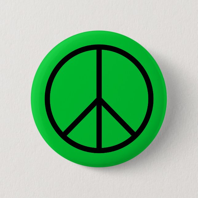 Peace Symbol button (Front)