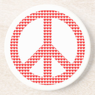 Peace Symbol Coaster