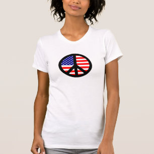 Peace Symbol Flag T-Shirt