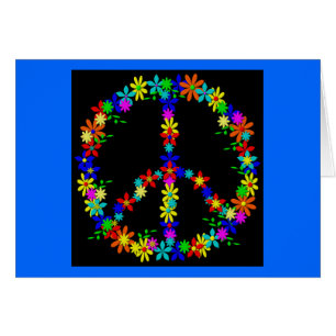 Peace Symbol Flower Power