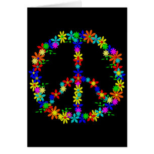 Peace Symbol Flower Power