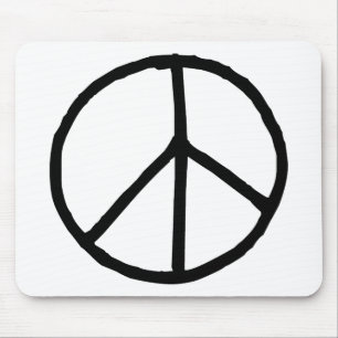 Peace Symbol Mouse Pad